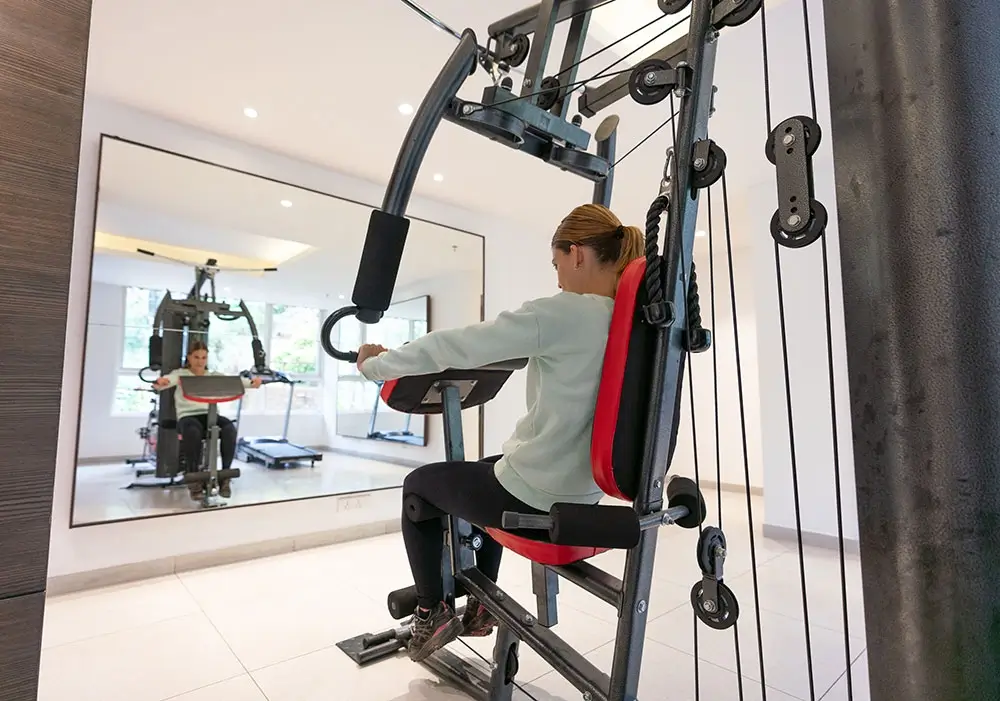 Gym at Blanket Hotel & Spa Munnar